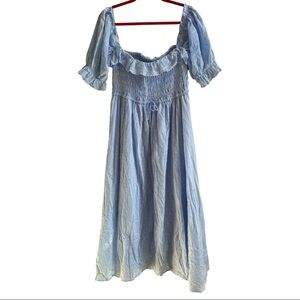 Powder Blue Maxi Dress